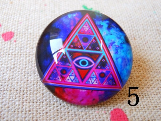Broche en cristal artificiel - Ref 1177486 Image 9