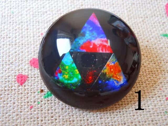 Broche en cristal artificiel - Ref 1180857 Image 6