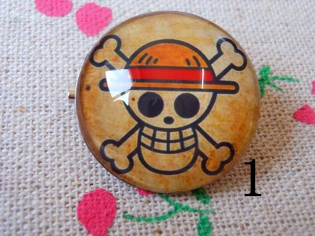 Broche en cristal artificiel - Ref 1180851 Image 6