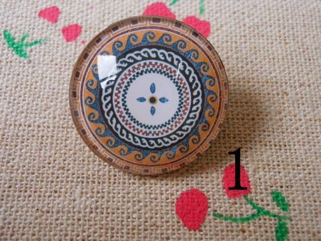 Broche en cristal artificiel - Ref 1180704 Image 6