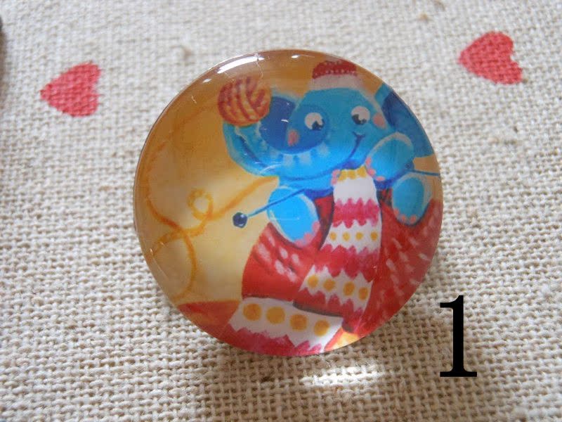 Broche en cristal artificiel - Ref 1180823 Image 6