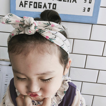 Zuos childrens parent-child hair belt girl cotton high quality Korean hair accessories baby headgear