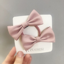 21 children hair accessories set girl bow multicolor hairclip and Hairband leather band