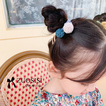 Zuos zuosisi tide children hair accessories Korean girls tie hair accessories children hair rope baby ball Hairband
