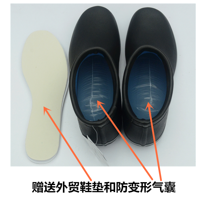 Mùa hè ngắn ống cao su mưa khởi động cho nam giới và phụ nữ thấp để giúp mưa khởi động làm việc trọng lượng nhẹ non-slip cao su không thấm nước giày nam giày thời trang ủng đi mưa bảo vệ giày