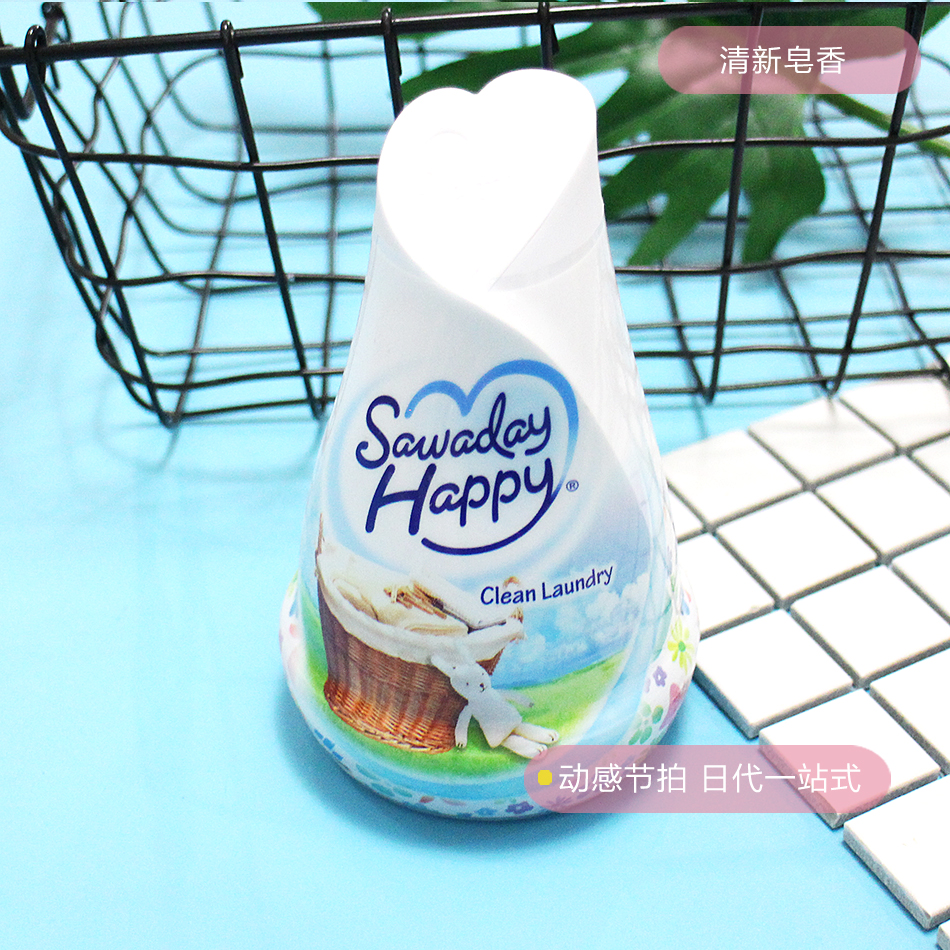 nước lau sàn quế Nhật Bản Kobayashi Sawaday hạnh phúc khử mùi trong nhà không khí tươi mát đặc rắn 150g - Trang chủ nước tẩy quần áo trắng