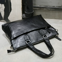 Мужской трендовый бизнес-ноутбук, сумка на одно плечо для отдыха, бизнес-версия, коллекция 2023, в корейском стиле