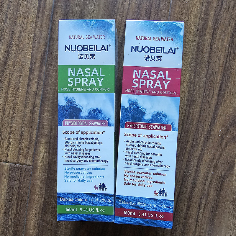 Nobelai Sea Salt Water Gentle Nasal Care Cleansing Rinse Nasal Cavity Sea Salt Water Cleansing Nasal Cavity High Osmotic Isotonic Genuine Product
