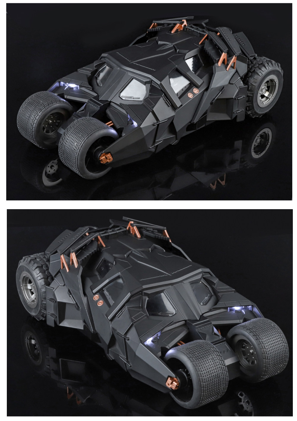 1:18 qiyi batman 5th generation batmobile dark knight: 💥 Super