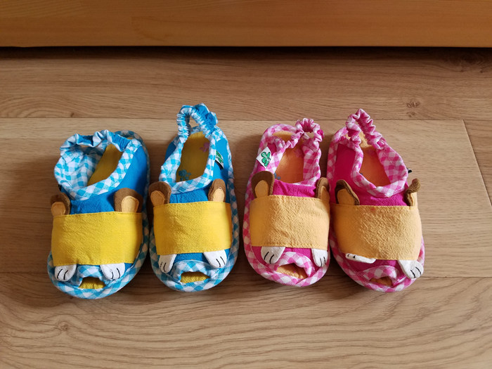 Pantoufles enfants en coton - Ref 1018859 Image 3