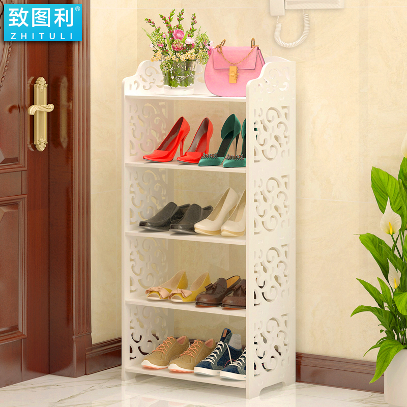 Shoe Rack Simple Home Province Space Dormitory Doorway Large Capacity Multilayer Shoe Rack Containing Multifunction Economy Type Shoe Cabinet