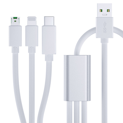 【5A快充】一拖三通用数据线苹果安卓华为