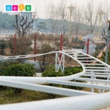 Дом президента Большие игрушки на открытом воздухе, бессильница с ломтиками стальной конструкция.