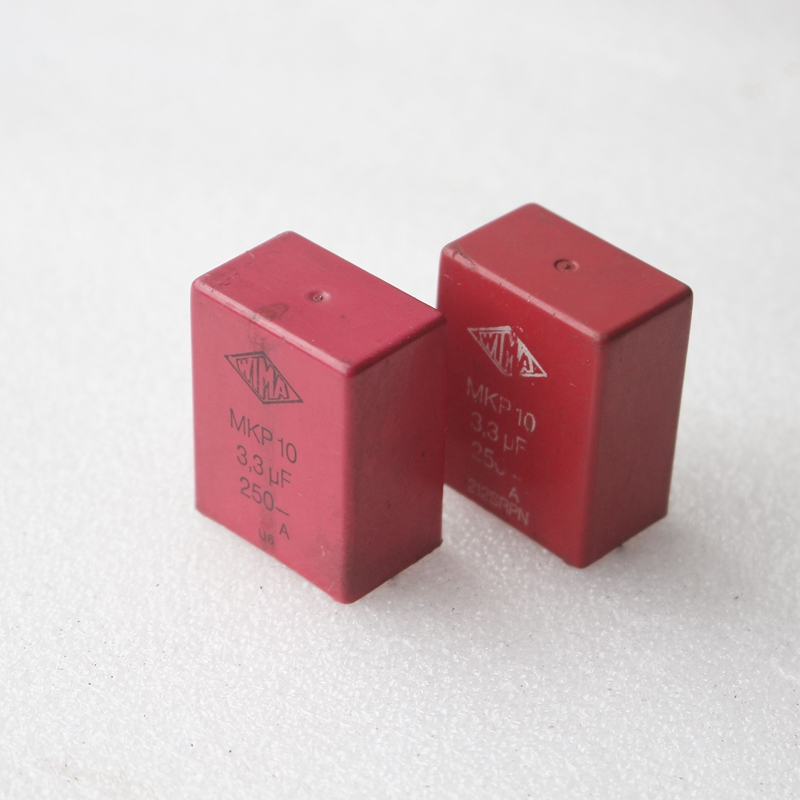 Import dismantling machines WIMA MKP10 3 3uf 250V German WiMa red hair burn frequency coupling Infinite Capacitance