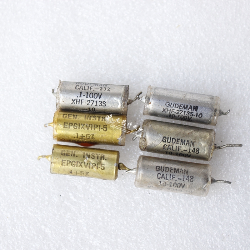 US down-engine Goodman GUDEMAN 0 1UF 100V gallbladder oil soaked with Fever Capacitors-Taobao