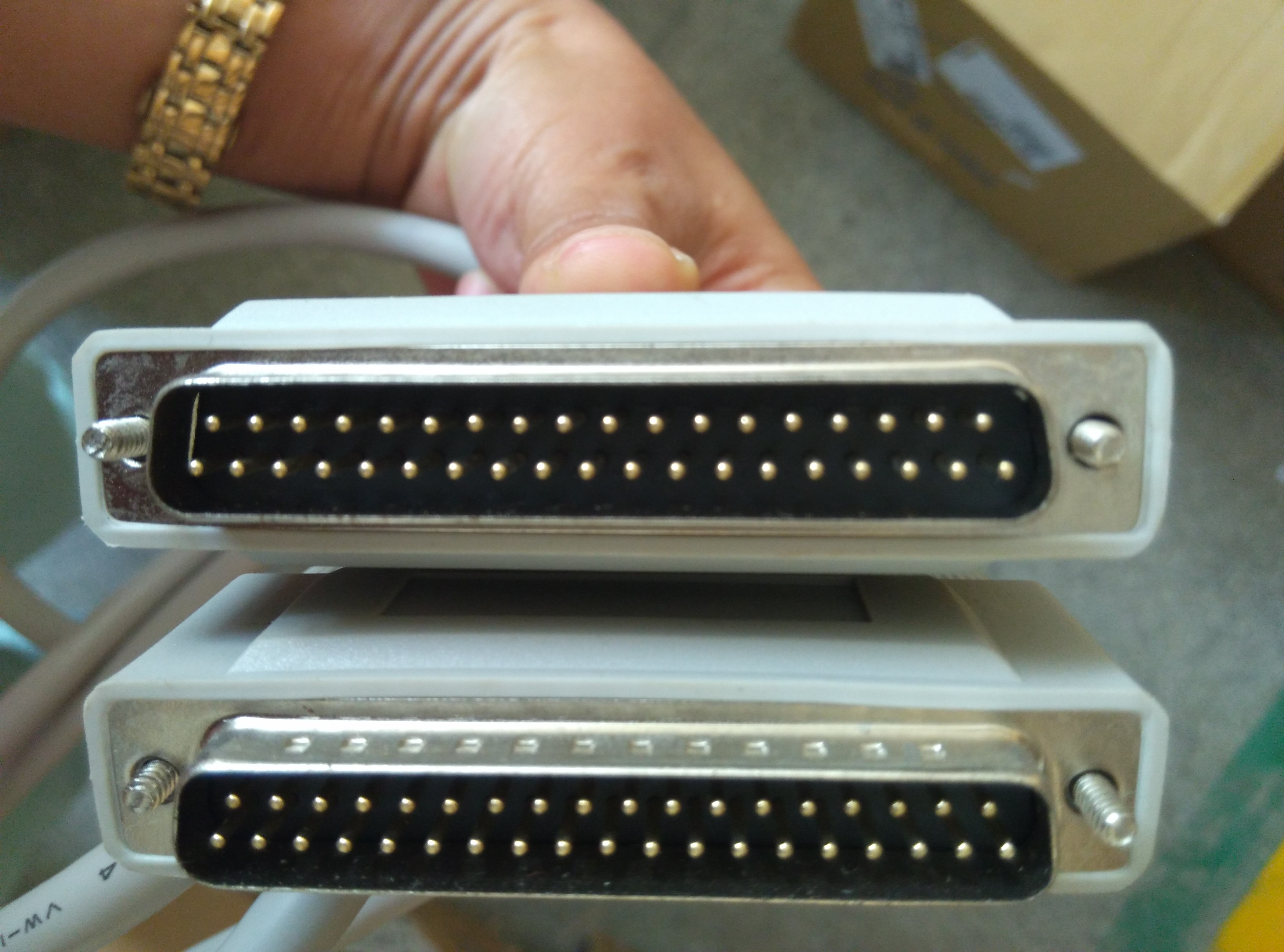 ACL-10137-3MM ADLINK 37-pin D-Sub double plug cable