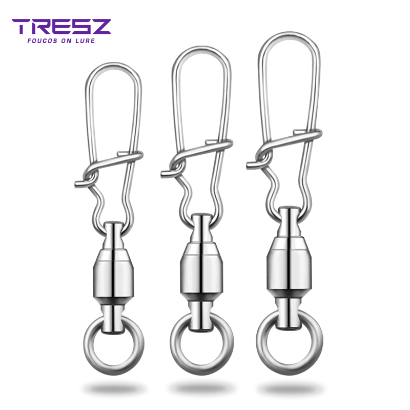 Enhanced Road Needle Connector Strong Strength Small Speed Rotating Octop Ring Bearing Stainless Steel Fishing