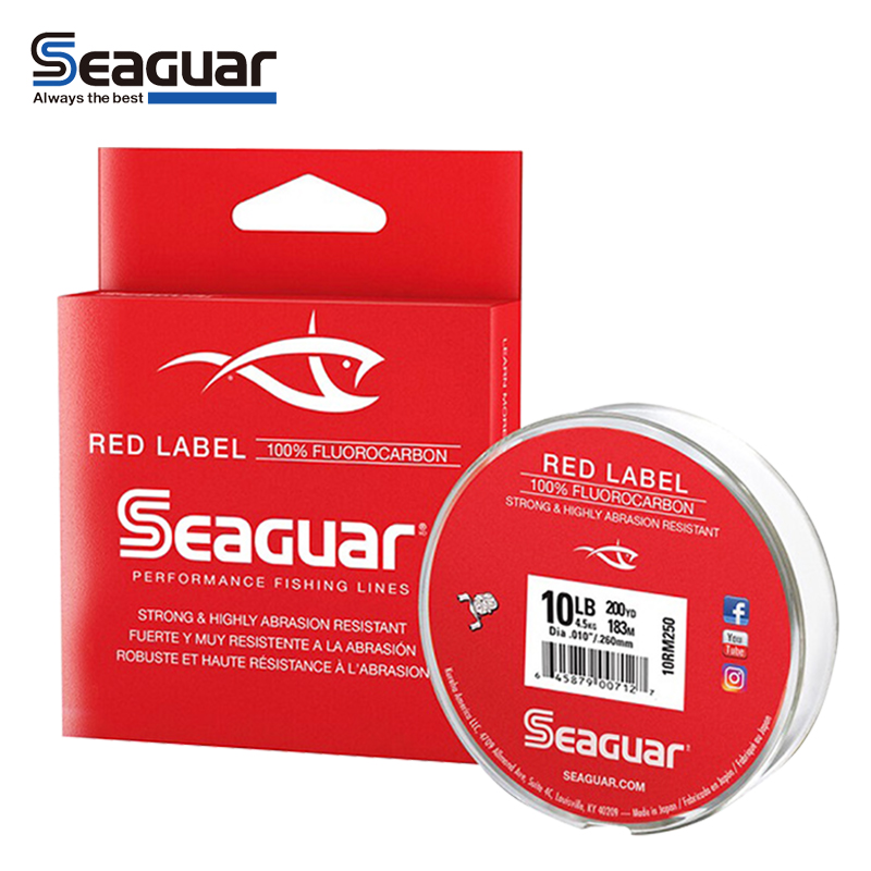 Sig Carbon Line Red White Standard Sub - Special Front Wire Seaguar Angeles Fishing Line Carbon Fluorine Silver Orange Standard