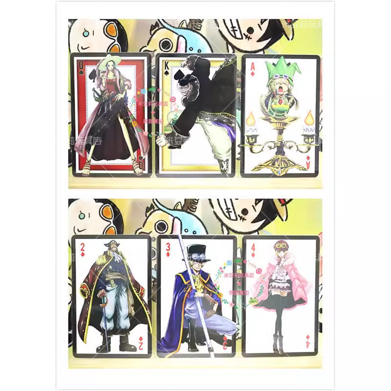 One Piece Japanese Authentic Merchandise Poker Cards Vivi Whitebeard Leo Roger Sabo Klar