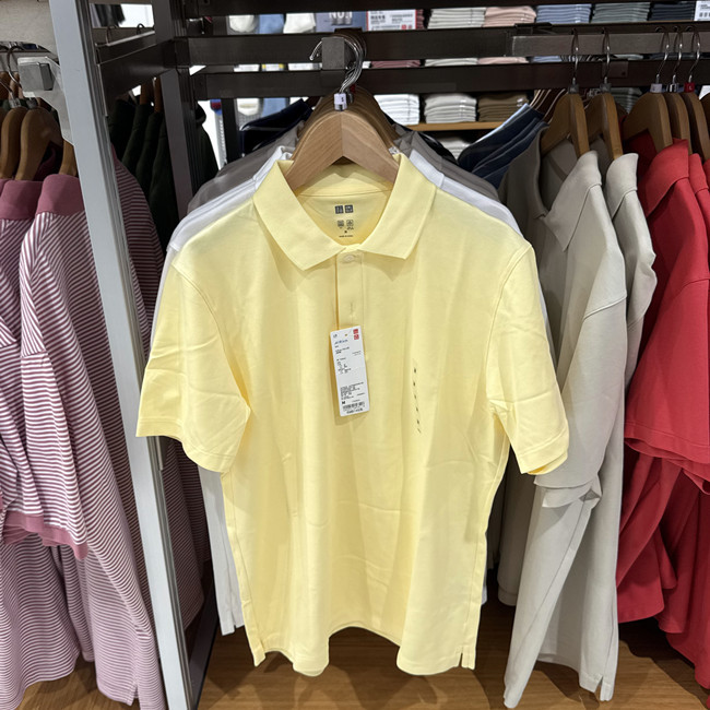 Airism Polo Shirt/Short-Sleeved Uniqlo Men's and Women's T-Shirt 482302 479724 475367 Airism Polo Shirt/Short-Sleeved Uniqlo Men's and Women's T-Shirt 482302 479724 475367