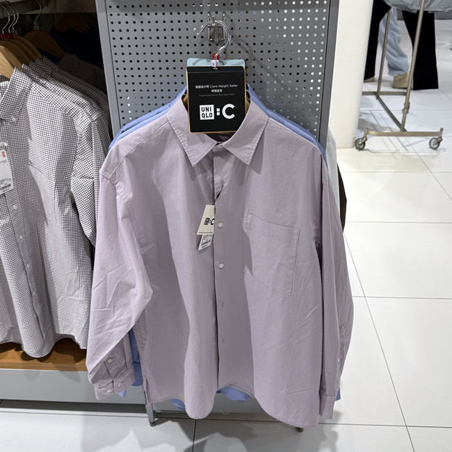 Uniqlo Collaboration/Loose-Fitting Shirts for Men and Women/Long-Sleeved Shirts 482453