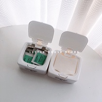 Little House ) ins recommended storage One Push Flap Square small object finishing box