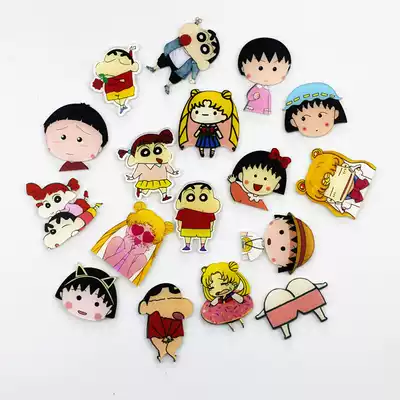 Creative cartoon Three-dimensional acrylic meatballs refrigerator stickers magnet anime early education stickers office message stickers