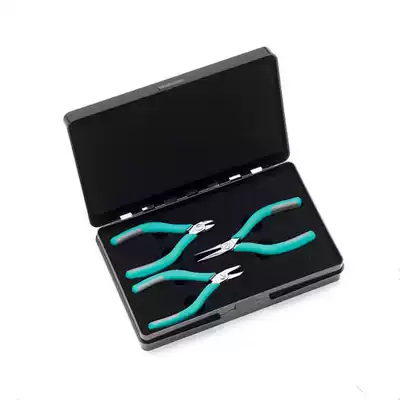 Swiss imported Erem high precision cutting pliers set 2400KMS oblique pliers needle pliers combination set