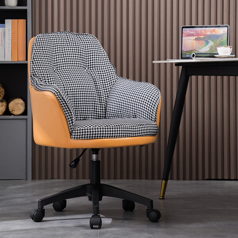 Computer chair Home Comfort for long sitting by back chair Bedroom Female Thousand Birds Gig Seats Dormitory Swivel Chair Study Desk Chair