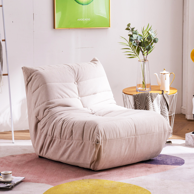 Flared Gross Caterpillar Sloth sofa Net Red single person Balcony Tatami Home minimalist Nordic Living room Lying Chair