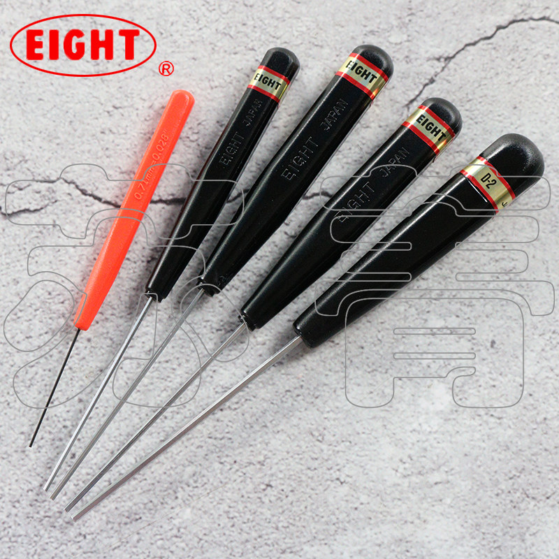 Japan imported Bailey EIGHT flat head hex screwdriver D series DS-6 set metric