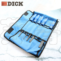 Dick multi-purpose file set originally imported from Germany 5-piece set medium tooth file roll bag 517200