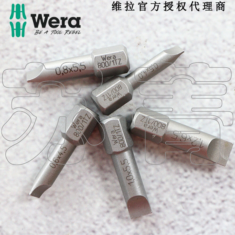 German Wera Villa 800 1 TZ with screw driver head