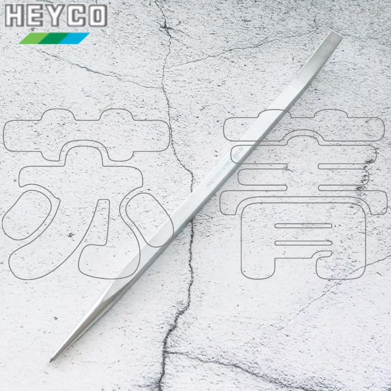 ドイツのホフマンHEYCO片端は鋭角ニッケルメッキ特殊鋼で、ヒールエンドプライバー759800付き
