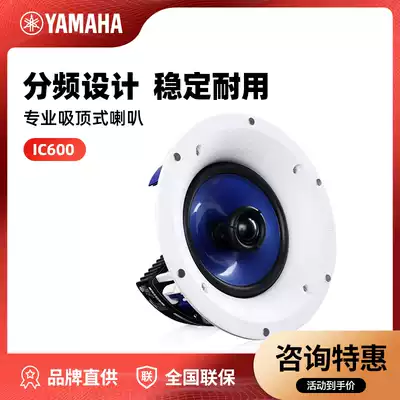 Yamaha Mountain leaf NS-IC600 ceiling horn conference room professional speaker embedded background music