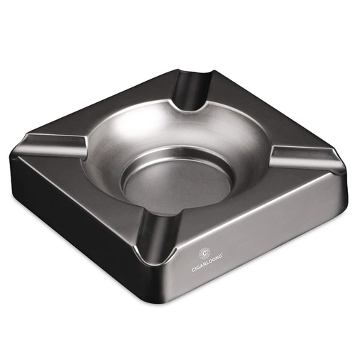 Металлическая большая модная пепельница из нержавеющей стали, европейский стиль