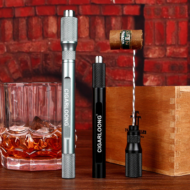 Discontinued Xiao Zhao garlong cigar needle pen shape 3 in 1 cigar needle cigar drill Cuban cigar cutter cigar cutter