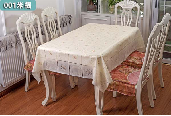 芊 蔚 PVC Châu Âu mục vụ khăn trải bàn không thấm nước dùng một lần vải nhựa khăn trải bàn khăn trải bàn chống dầu mat bàn cà phê mat khăn trải bàn nhà hàng đẹp
