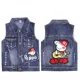 Áo vest trẻ em nam và nữ Áo vest trẻ em vest trẻ em mùa xuân và mùa thu mẫu cotton hoang dã mùa đông ghi le jean cá tính cho bé