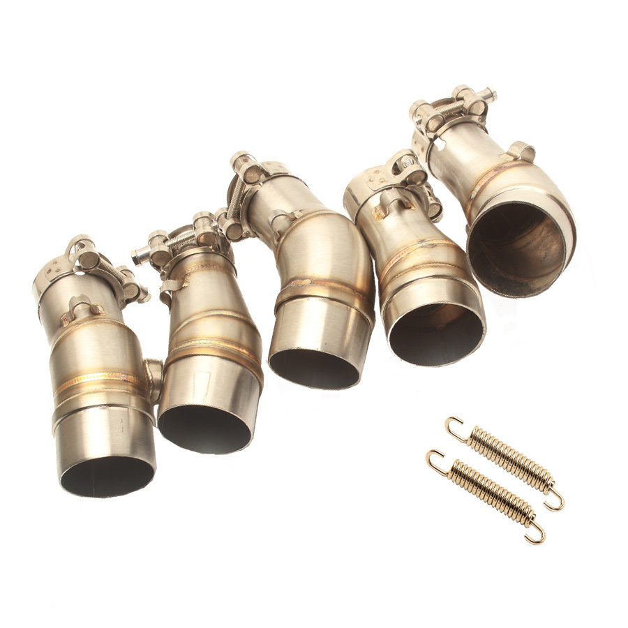 Modified parts motorcycle exhaust pipe middle section bend pipe locomotive conversion port Z250SL RE6N GP R25 R3