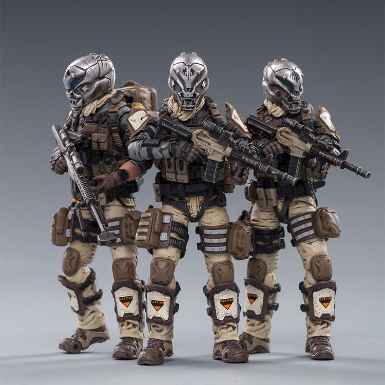 Death Team Trio [Spot Flash]Dark source Man soldier 3.75 inch series 1 : 18 beautiful Marine Corps special type tactics troops airborne Reconnaissance company USMC