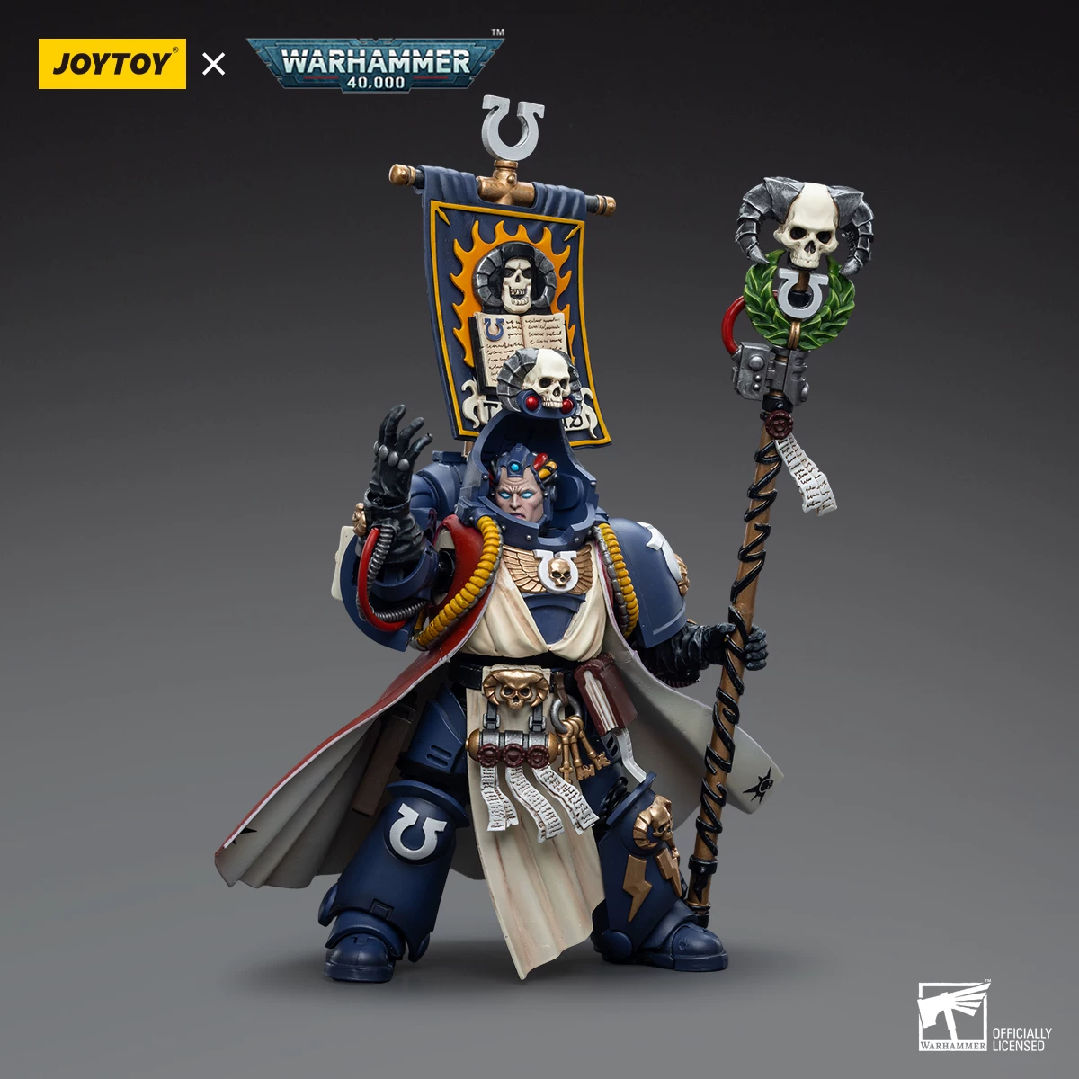 JOYTOY Dark Source Warhammer 40K Ultramarines chief think tank Diglis JT6885 movable soldier