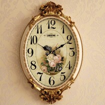 Modern light luxury Nordic living room decoration wall clock fashion home European creative clock silent silent wall clock