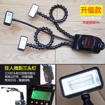 2019 new Xenon k888 ramen micro-pitch triple headlights deliver 360 flex-light hood and tile-style flexlight panels