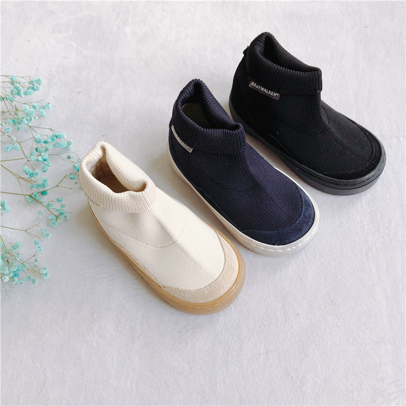 Non-refundable spot Greek babywalker children's super tide foreign style good wear socks boots socks shoes X3