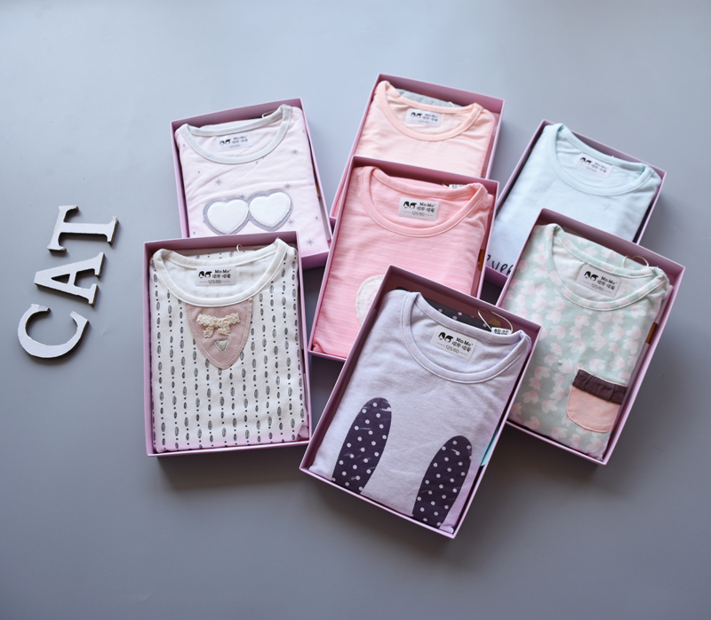 Ankamis ami 恩 瑁 Ai Lala đồ lót nữ chất liệu cotton mịn Lycra cotton mùa thu phù hợp với nhiều màu đóng hộp bộ cotton cho bé