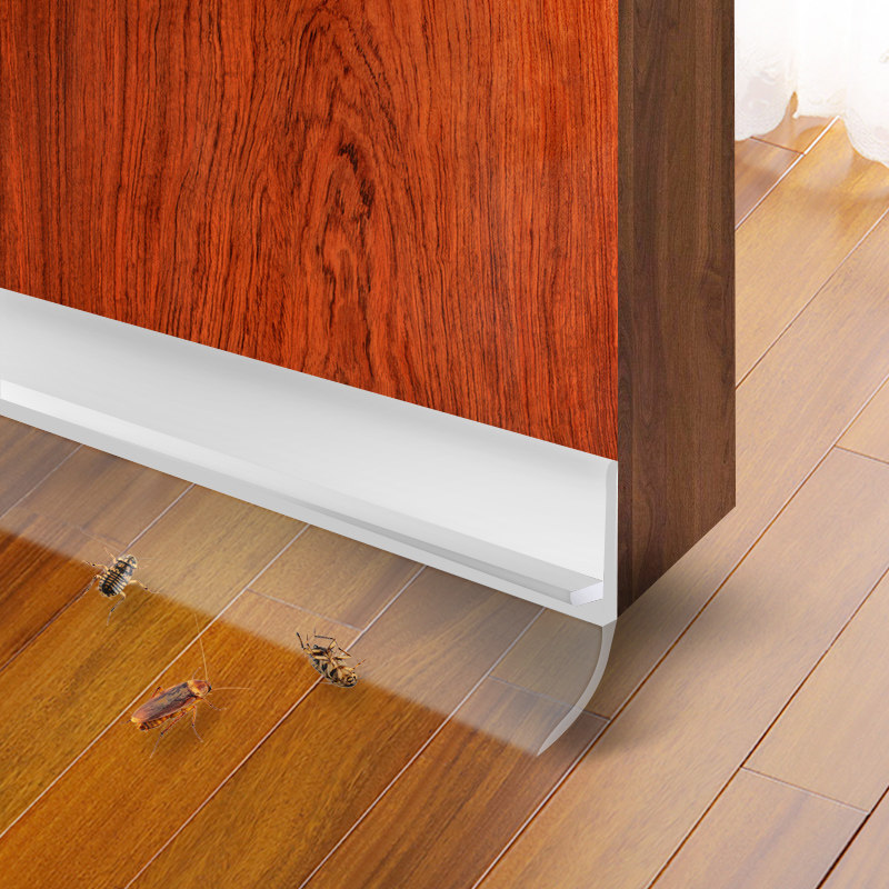 Door and window seam sealing strip Door seam door bottom windproof sound insulation leakage paste window gap windshield artifact glass door self-adhesive