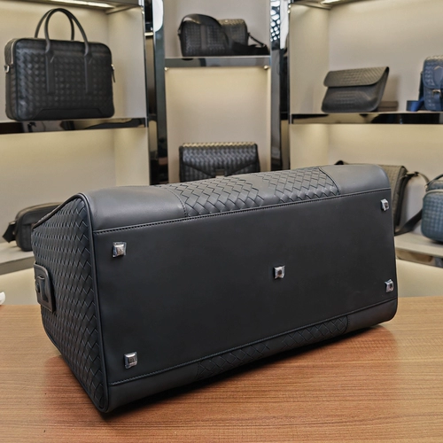 Вместительная и большая плетеная очень большая сумка для путешествий для отдыха, из натуральной кожи