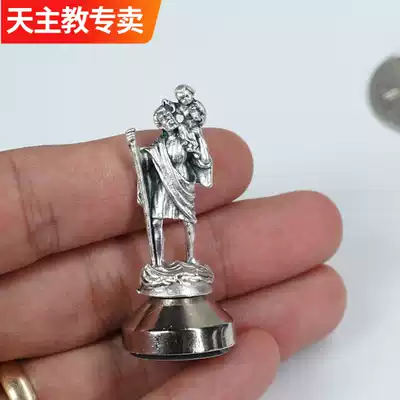 Saint-Gito-foe driver's main ornaments Catholic sacred ornaments Italian Camino Italian imported car stickers