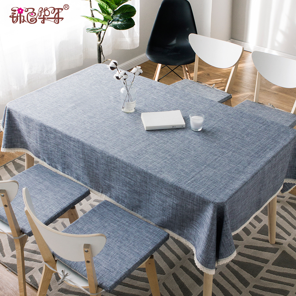 Chinese style modern minimalist table cloth cloth art dining table cloth rectangular home living room table cloth small frescoed tea table cloth custom